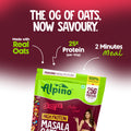 Alpino High Protein Oats, now come in Savoury Flavor as well.