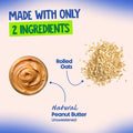 Alpino Clean eating with only oats and natural peanut butter