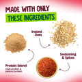 Alpino Masala Oats Hot Mexicana made with Clean Ingredients