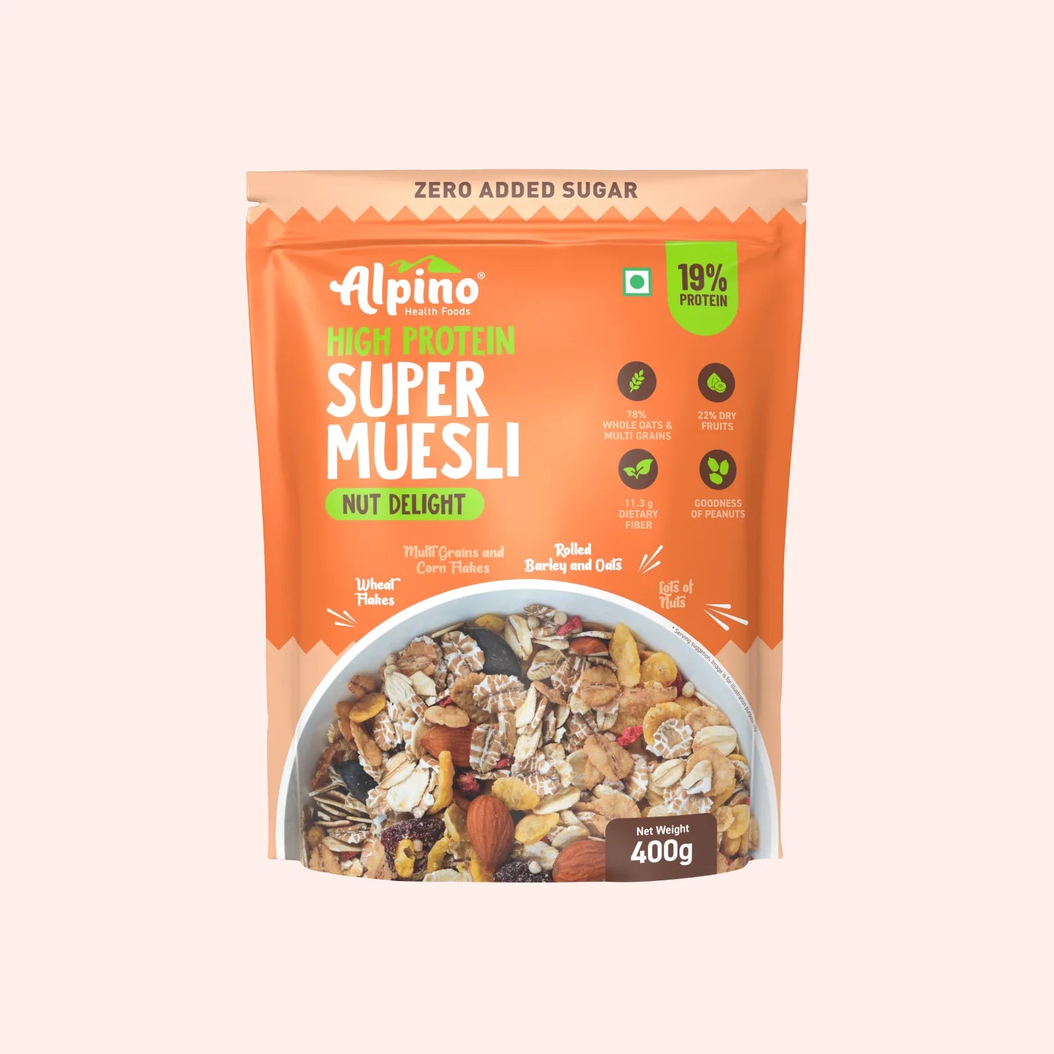 Zero Added Sugar Super Muesli Nut Delight