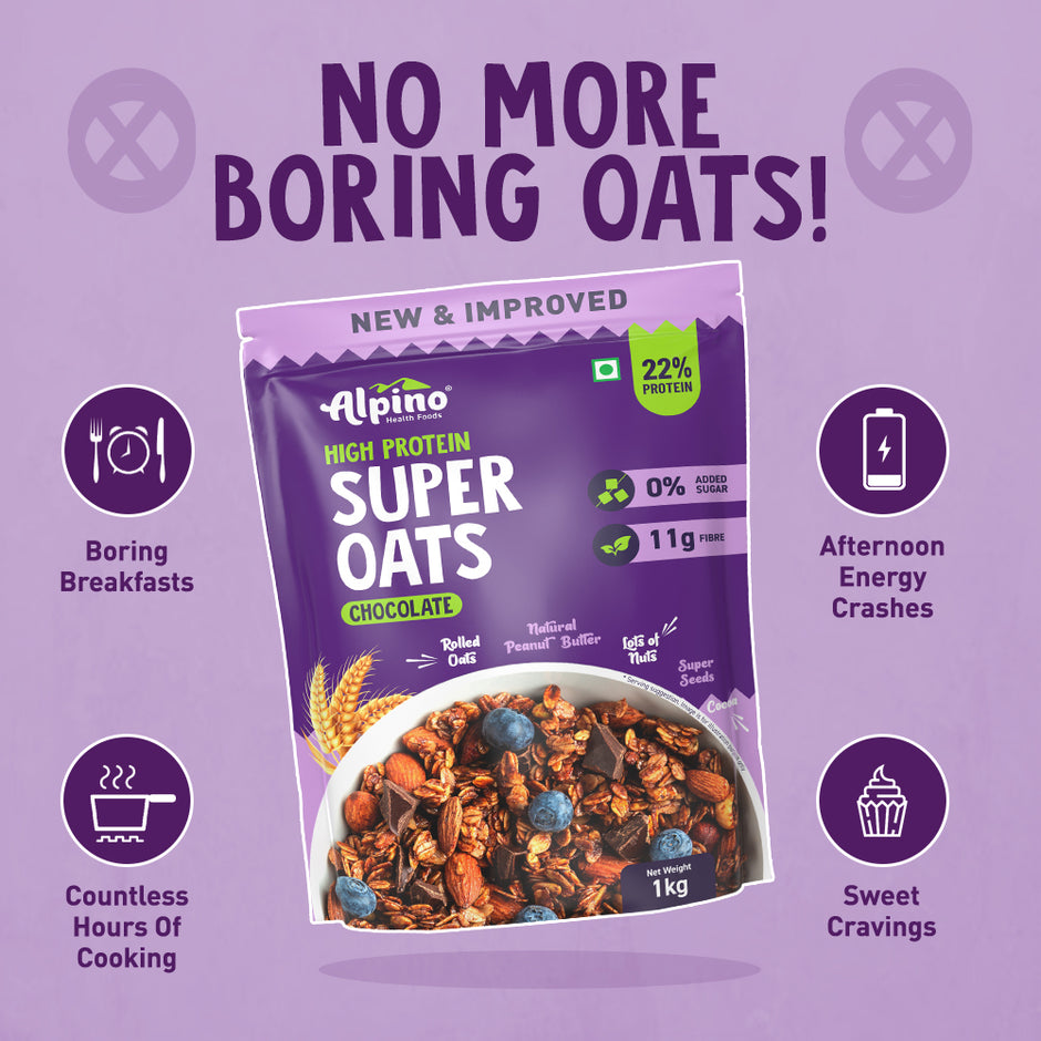 Alpino Peanut Butter Super Oats | Alpino