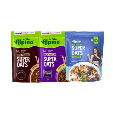 High Protein Breakfast Oats 3KG - Variety Pack