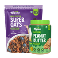 Alpino Nutritious Duo – 22% Protein Oats and 30% Protein Peanut Butter