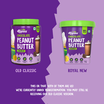 Peanut Butter Combo - Chocolate Smooth 1kg & Natural Crunch 400g - Value Pack