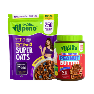 High Protein Crispy Chocolate Combo - Oats & Peanut Butter
