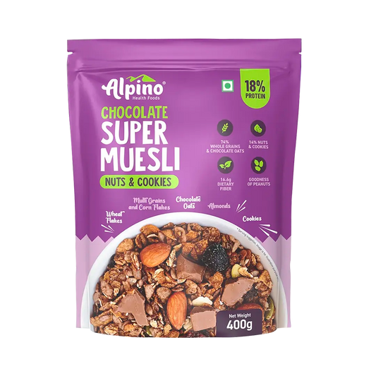 Chocolate Super Muesli Nuts and Cookies