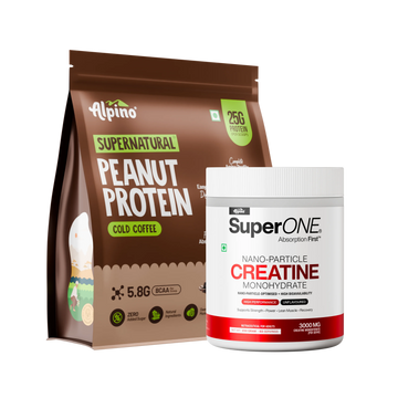 Coffee Protein Powder 1kg & Creatine Unflavored 250g