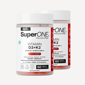 B1G1 Vitamin D3 +  K2 (MK-7) (Pack of 2)