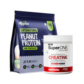 Dark Chocolate Protein Powder 1kg & Creatine Unflavored 250g