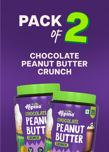 Chocolate Peanut Butter Crunch 2Kg (1kg, Pack of 2)