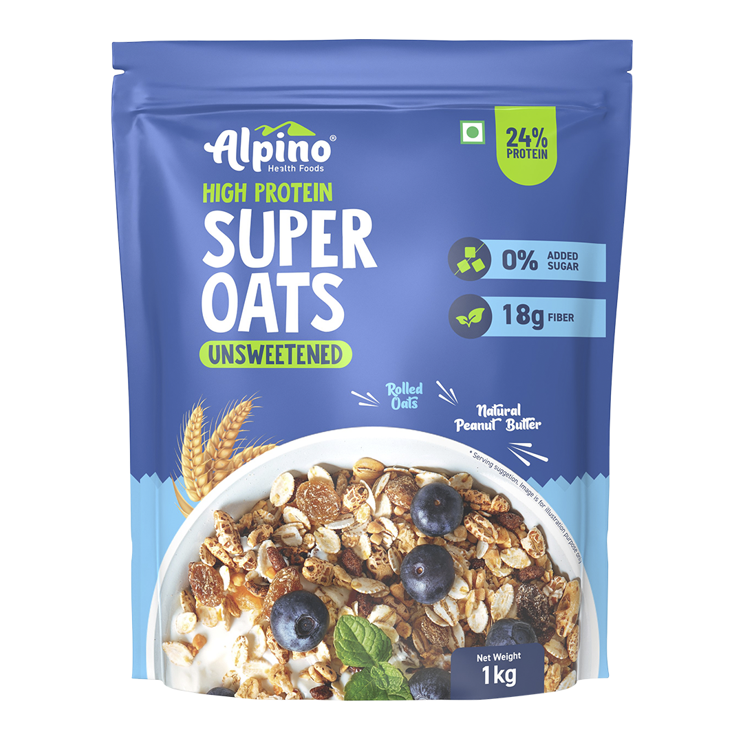 High Protein Super Rolled Oats Unsweetened 1kg