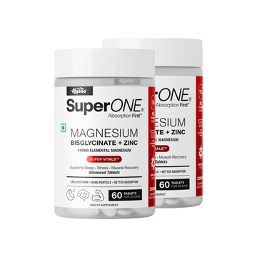 Magnesium Bisglycinate + Zinc (PACK OF 2)