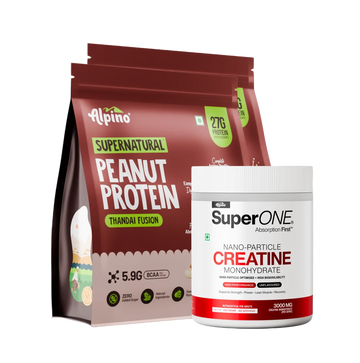 Thandai Protein 2kg + Creatine Unflavored 250g