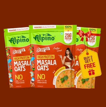 25G High Protein Masala Oats Indian Masala 400g X 3
