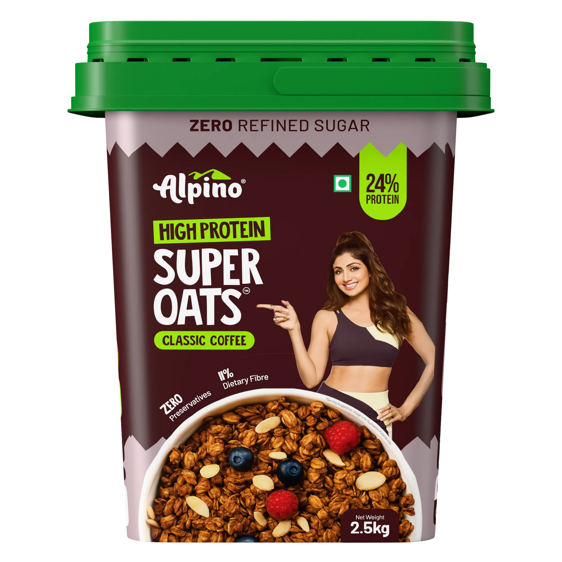 Alpino High Protein Oats Classic Coffee - 2.5kg