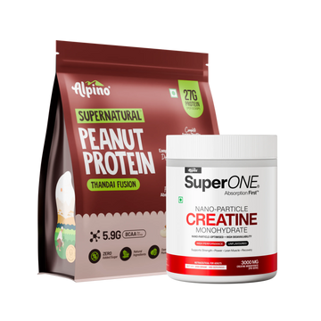 Thandai Protein Powder 1kg & Creatine Unflavored 250g