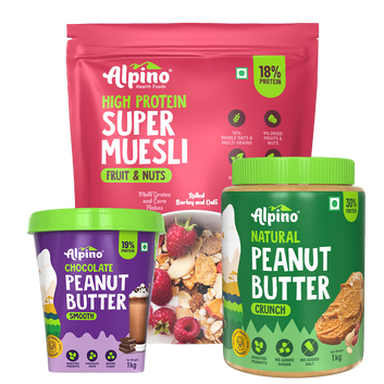 HIGH PROTEIN COMBO - High Protein, High Fiber, Low Sugar Diet - Super Saver Pack