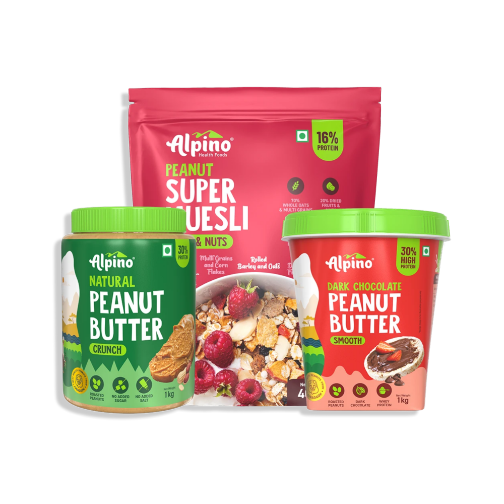 HIGH PROTEIN COMBO | High Protein, High Fiber, Low Sugar Diet Super Saver Pack