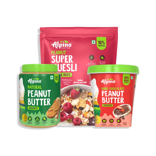 HIGH PROTEIN COMBO - High Protein, High Fiber, Low Sugar Diet - Super Saver Pack