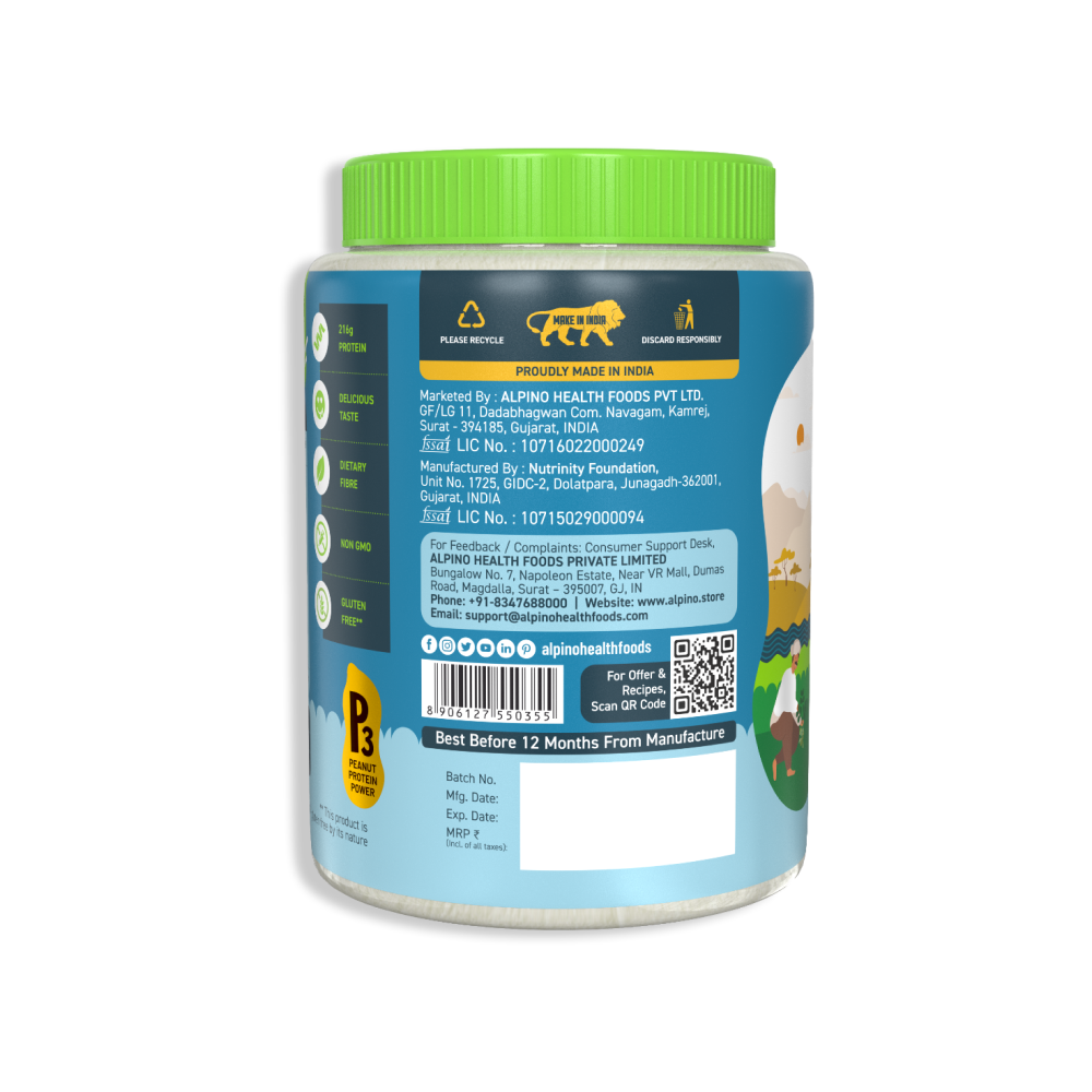 Natural Peanut Butter Powder Unsweetened 400g
