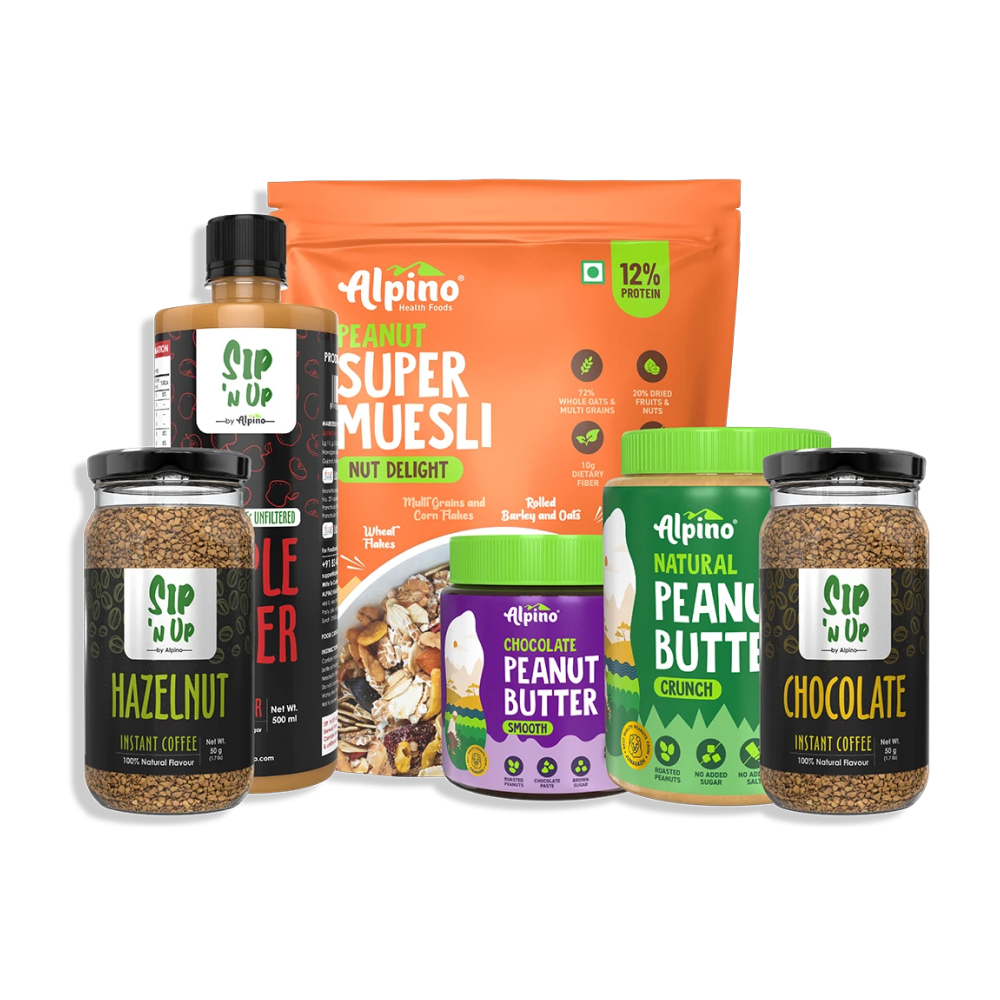 PERFECT BREAKFAST COMBO | High Protein, Low Fat, Low Sugar Super Diet Mega Saver Pack