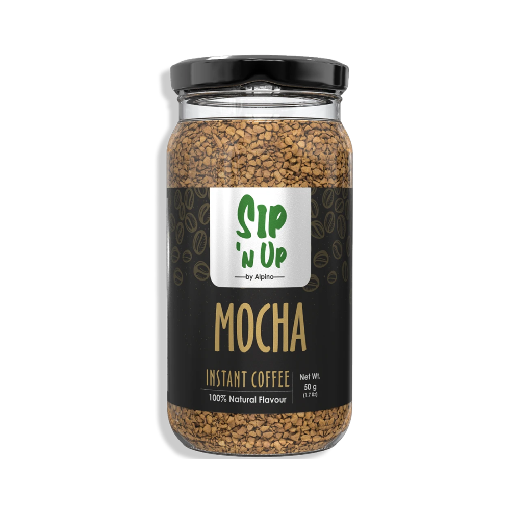 Sip ‘n Up by, Alpino Premium Instant Coffee Mocha 50g