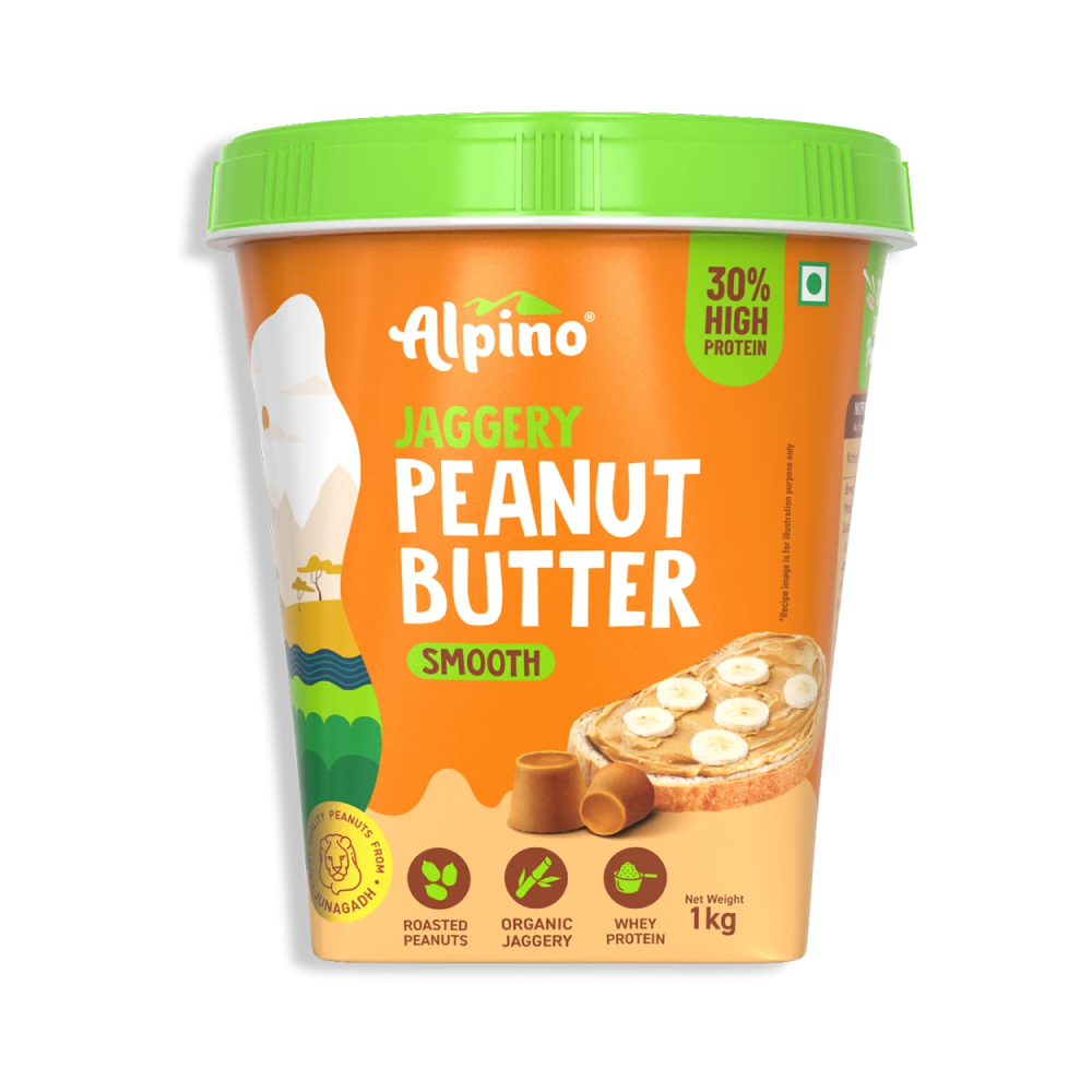 Smooth High Protein Jaggery Peanut Butter
