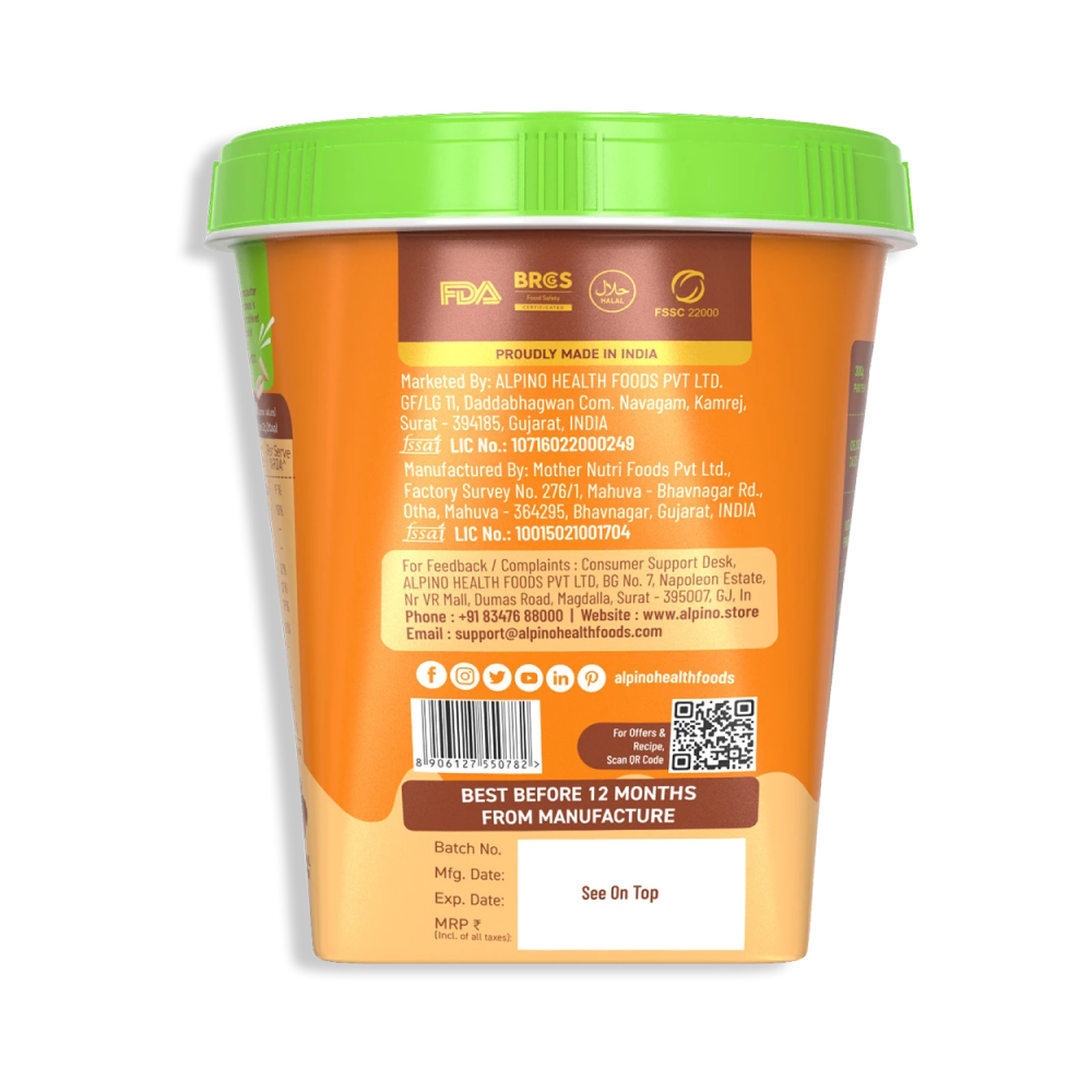 High Protein Jaggery Peanut Butter Smooth