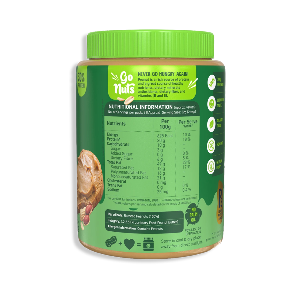 Natural Peanut Butter Smooth