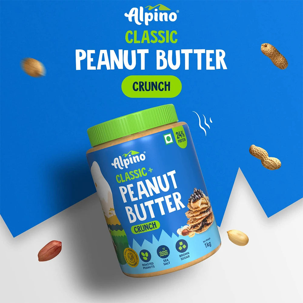 Crunch Classic+ Peanut Butter - Alpino